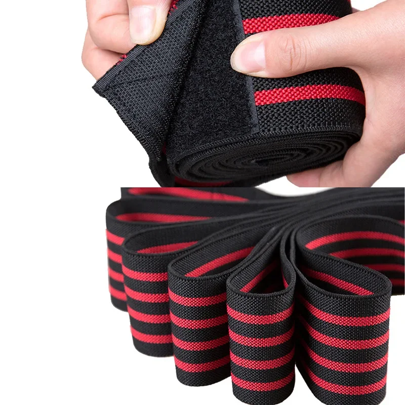 Knee Pad Bandage Compression Braces Wraps Straps For Gym Workout 1PC 180cm