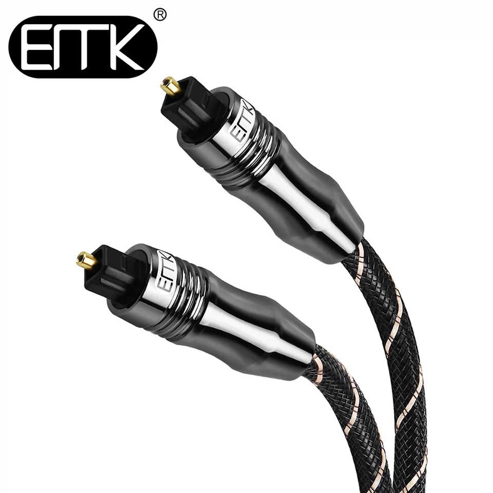 EMK Subwooferkabel RCA naar RCA audiokabel 24K verguld digitaal coaxiaal RCA-snoer voor thuisbioscoop, HDTV, DVD-speler, luidspreker, subwoofer, hifisystemen (90 graden, grijs, 2 meter