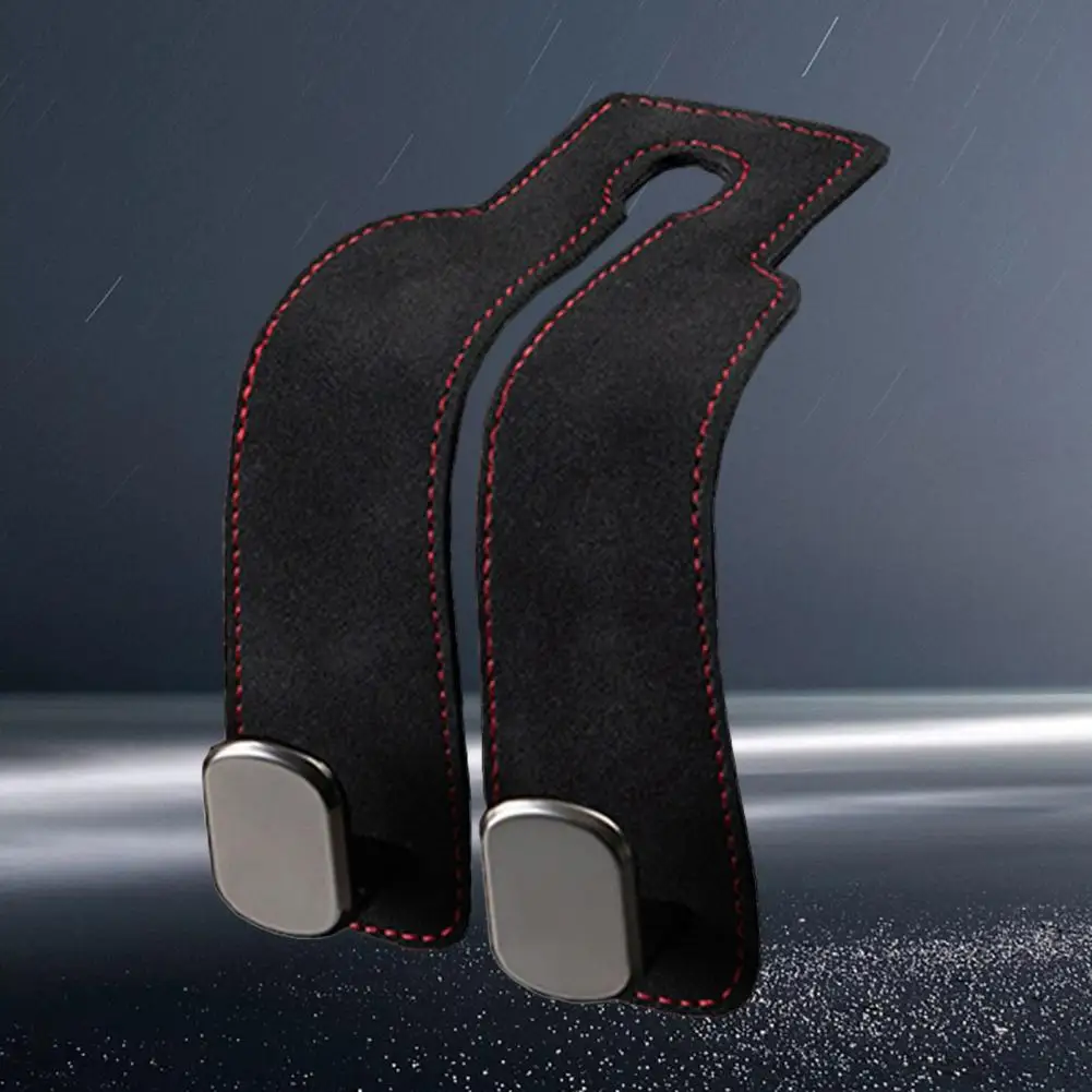 

Car Headrest Hook Universal Car Seat Back Double Hooks Storage Organizer Strong Load-bearing Auto Headrest Hooks Car Seat Back