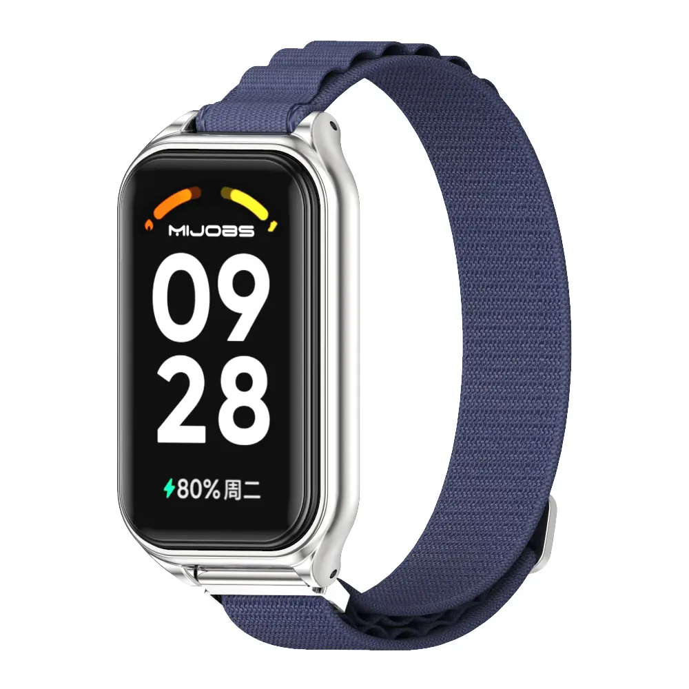 Nylon Loop Bracelet for Smart Watch - Stylish Wrist Belt Accessory