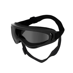 Adjustable UV Protection Dog Sunglasses - Soft, Easy - Wear Pet Goggles (Gray)