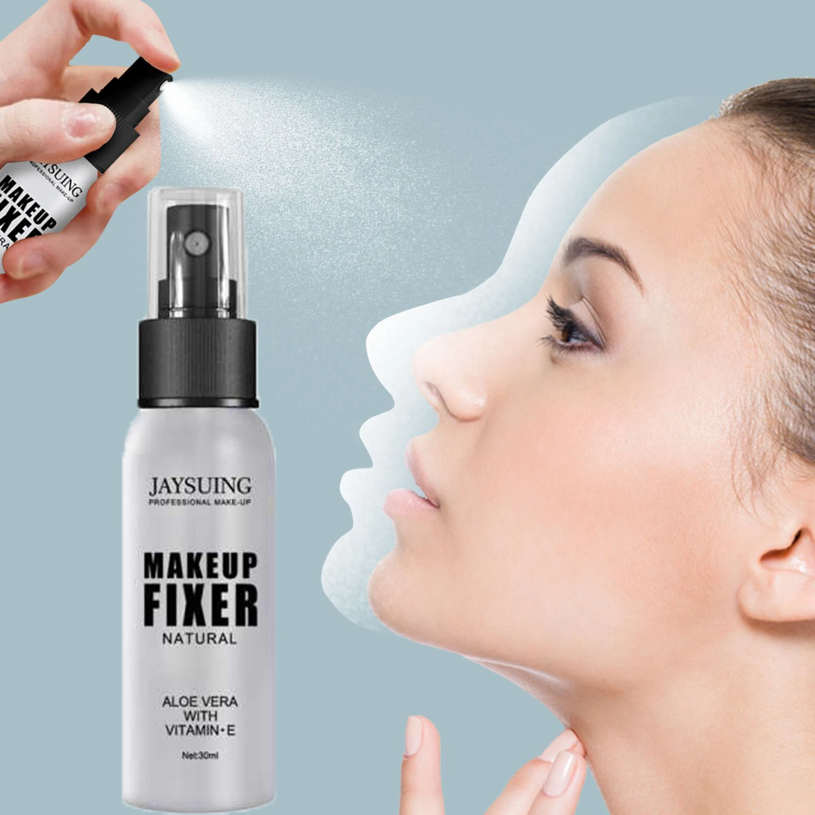 Spray de ajuste de maquillaje, loción hidratante, hidratante, maquillaje de  larga duración, Control de aceite, Natural, mate, refrescante, fijador  rápido, cosméticos| | - AliExpress