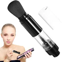 Creative Refillable Embossing Powder Brush Reusable Pressed Applicator Brush Automatic Powder Spray Brush Beauty Tool 3