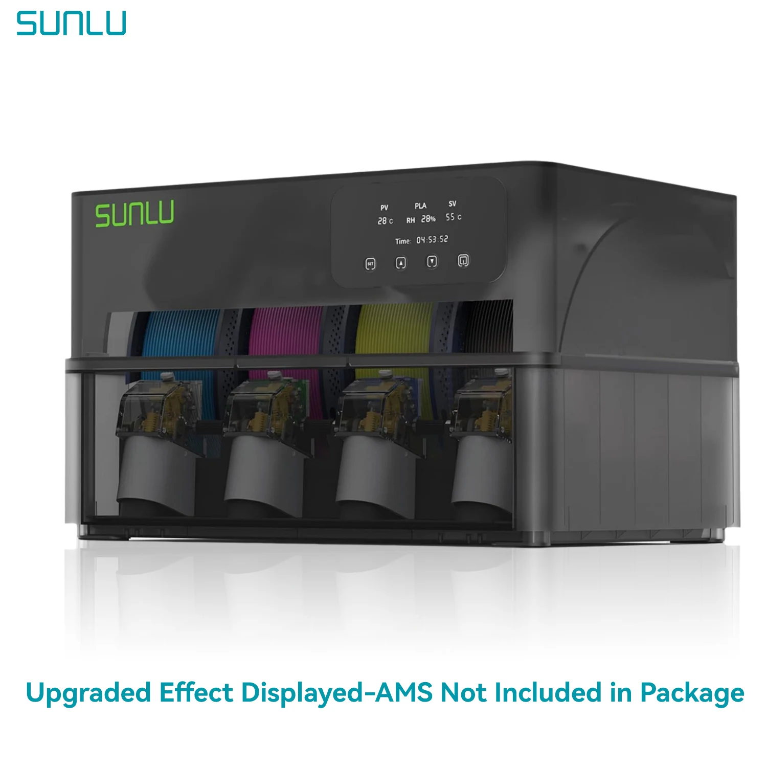 SUNLU AMS Heater 3D Filament Dryer Enables Simultaneous Printing