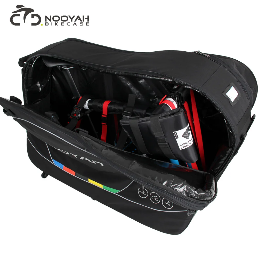 3170）NOOYAH 自転車バッグ　キャリーバッグ　キャスター付き NOOYAH Bike Travel Bag Bicycle Transport Bag Road Bike Case