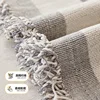 Nordic Sofa Throw Blankets Outdoor Camping Picnic Large Blanket Leisure Relax Beach Towel white Travel Rug Tassels Chenille 5