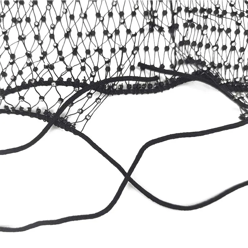 Men's Sheer Glitter Diamond Fishnet Tank Top Short Sleeves Stage Club Costume Lingerie