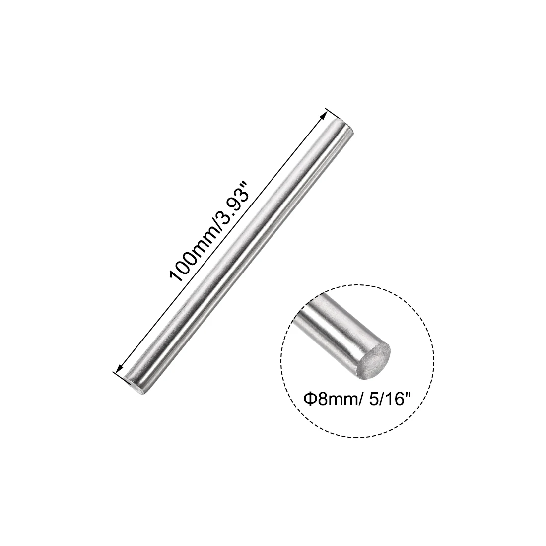 Barra Tonda In Acciaio Inox AISI 303 Laminata O 110 Mm - Foto 12