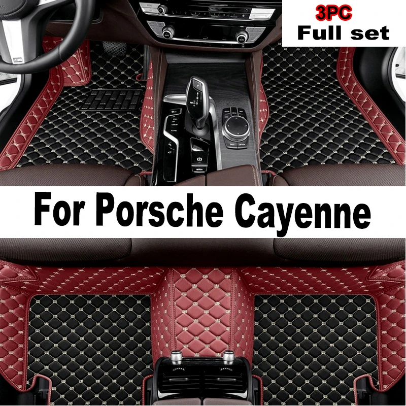 

Car floor mats for Porsche Cayenne 2006 2007 2008 2009 2010( Low match) Custom auto foot Pads automobile