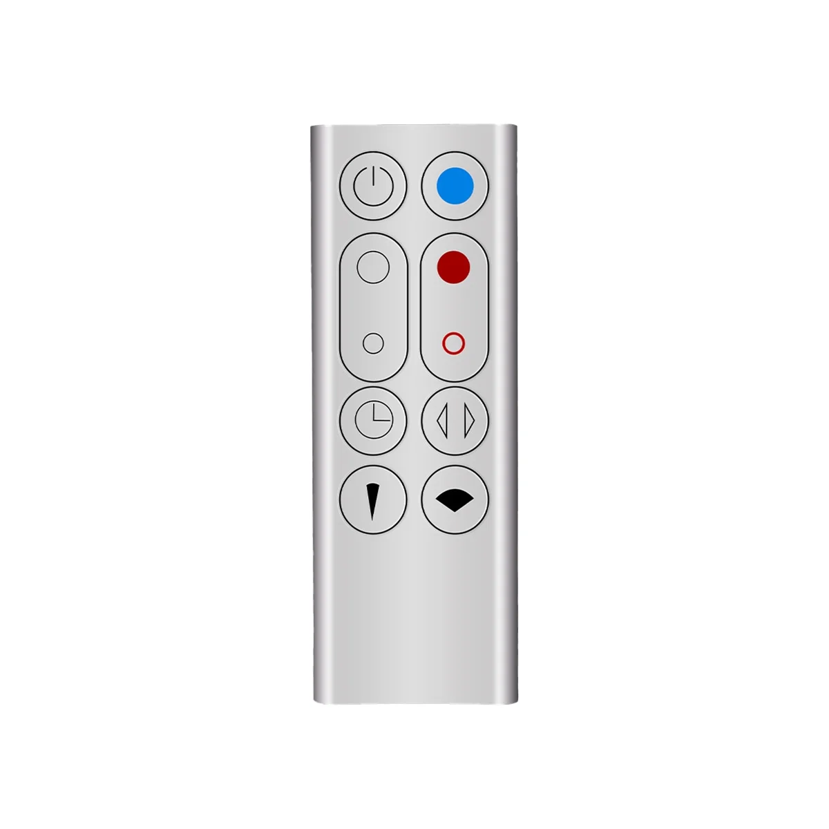 Telecomando Sostitutivo Adatto Per Dyson Am09 Hp00 Hp01 Purificatore D'Aria Ventilatore Senza Foglie Telecomando Argento