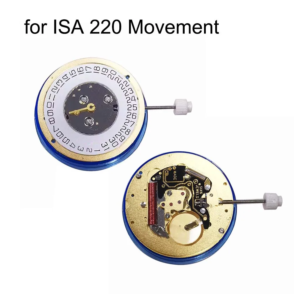

For ISA 220 Movement Repair Tool 2 Pins Replace Quartz Movements for Men Watch Accessories