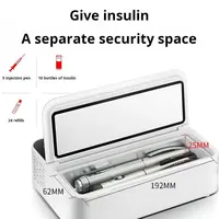 Réfrigérateur à insuline, médecine, mini-réfrigérateur à température constante, réfrigérateur portable de stockage de médicaments pour voyage, te constant 3