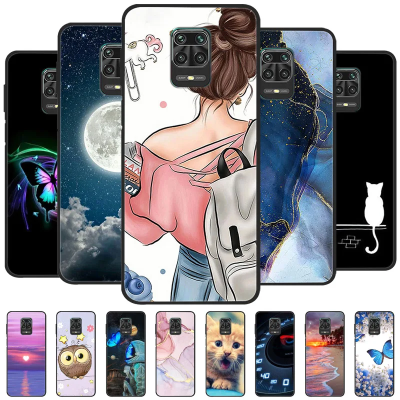 Per Xiaomi Redmi Note 9 Custodie Soft Tpu Marble Phone Back On Redmi Note 9 Pro Cover In Silicone Redmi Note 9 S Note 9 S Bumper Funda