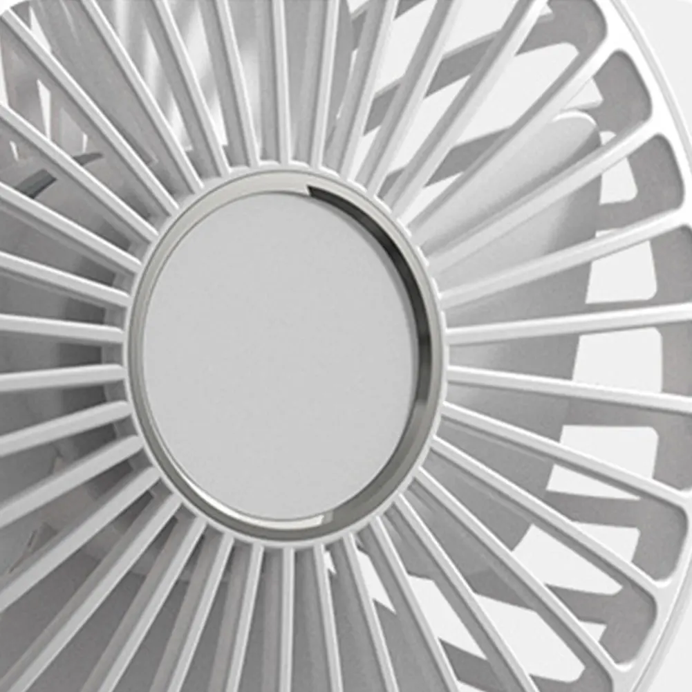 Umbrella Clip Fan 3-Speed Adjustment Portable Handheld Fan Rechargeable Summer Cooling for Outdoor Umbrella