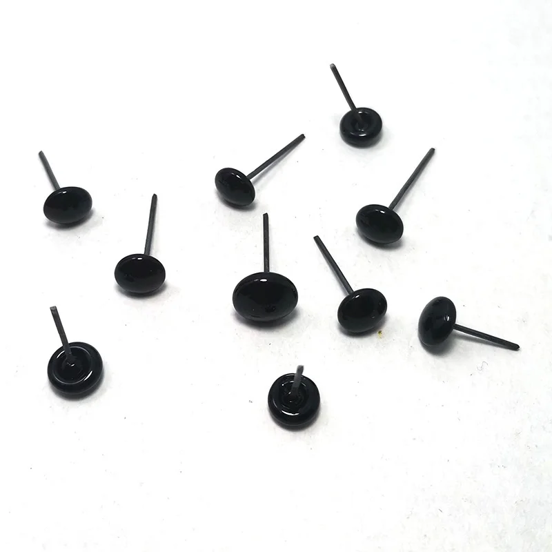 100Pcs 2m/6m/8m/12m Wool Felt Handmade DIY Needle Insert Glass Simulation Doll Eye Toy Dough Sculpture Food Carv Accessories Toy 4