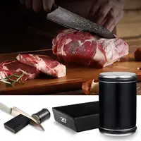 Knife Sharpener Roller, for Kitchen Knives, Industrial Diamond Roller Sharpener Stone Magnetic Offers 15 & 20 Degrees Sharpening 4