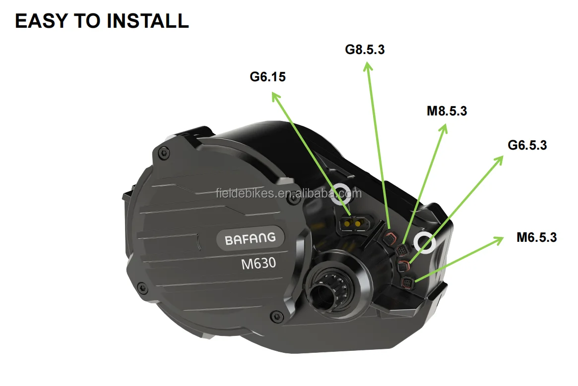 Bafang M630 Mid Motor MM Bafang 48v 1500w