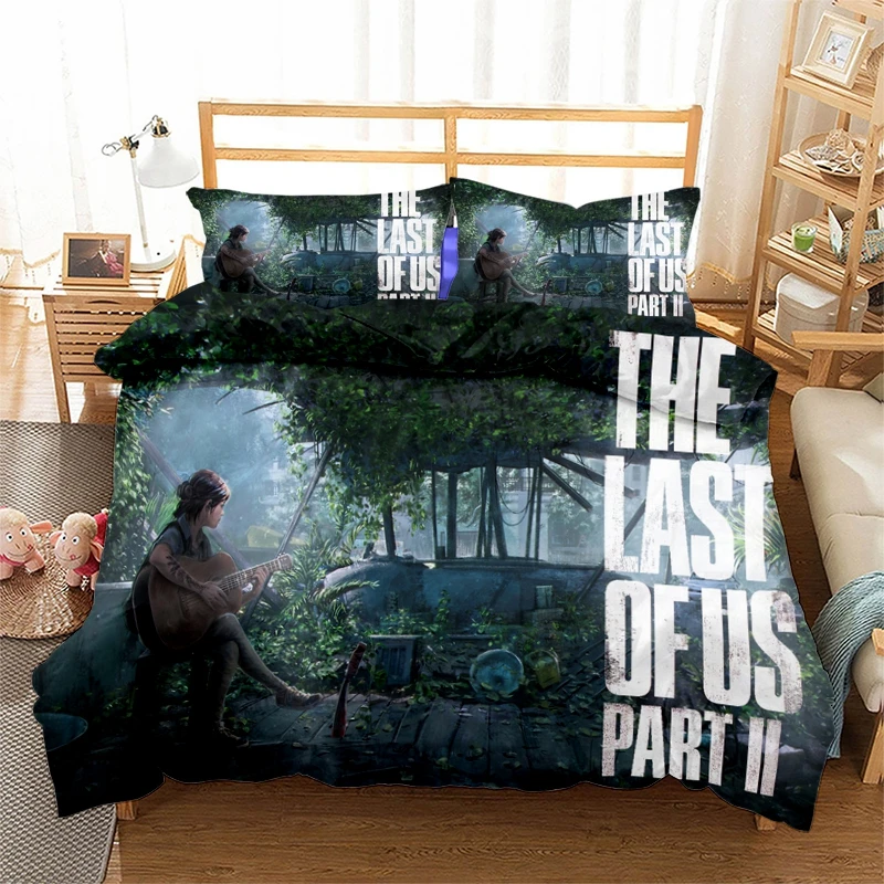 

3D Printed The Last Of Us Bedding Set Duvet Covers Pillowcases Comforter Bedding Set Bedclothes Textile Home N18