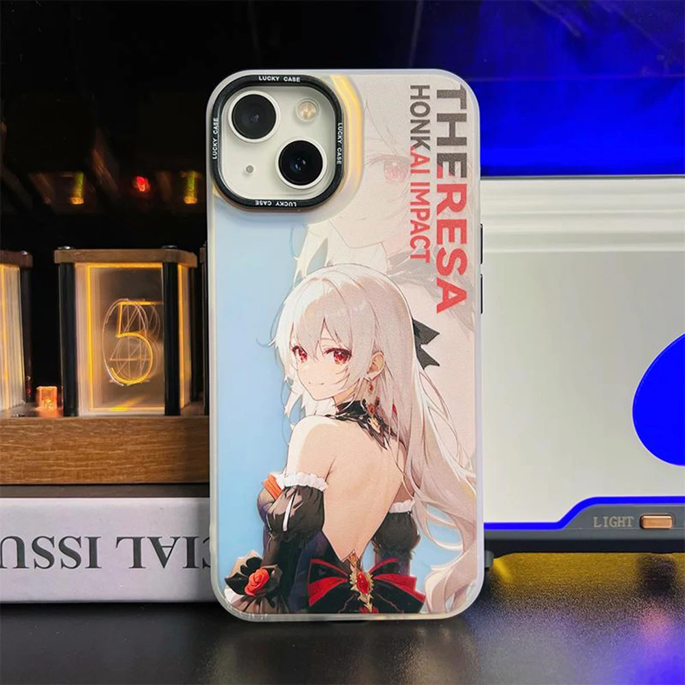 

Theresa Apocalypse Honkai Star Rail Game Anime Girl Phone Case for Iphone 15 14 13 12 11 Pro Max XS X XR Fashion New Products