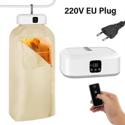 Compact Foldable Electric Clothes Dryer with UV Sterilization (EU Plug 220V)