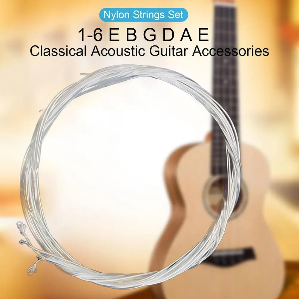Silver Plated Copper Classical Guitar Strings Set