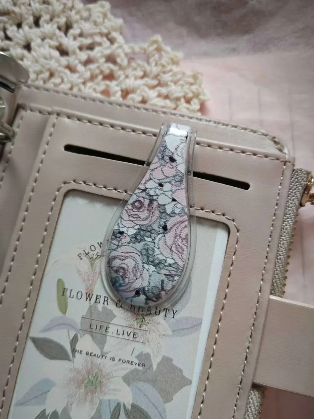 Magnetic Bookmark New Floral Snow Print Magnetic Bookmark Handmade Book Decoration Cute Magnet Page Markers Reading Student Office Stationery