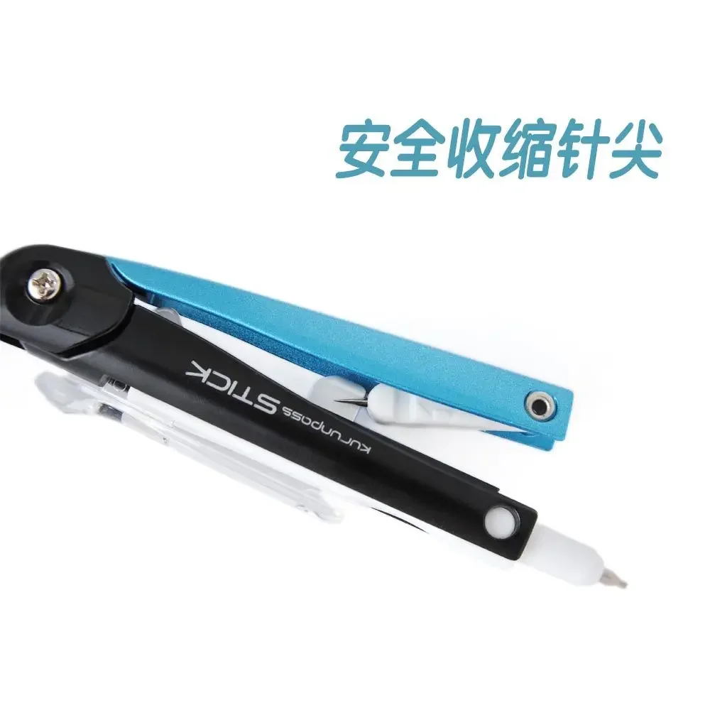 일본 수입 SONIC 학생 나침반 안전 전문 드로잉 나침반 금속 소재 1PCS