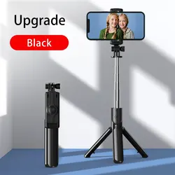 Compact Bluetooth Draadloze Selfie Stick met Afstandsbediening en Mini Statief