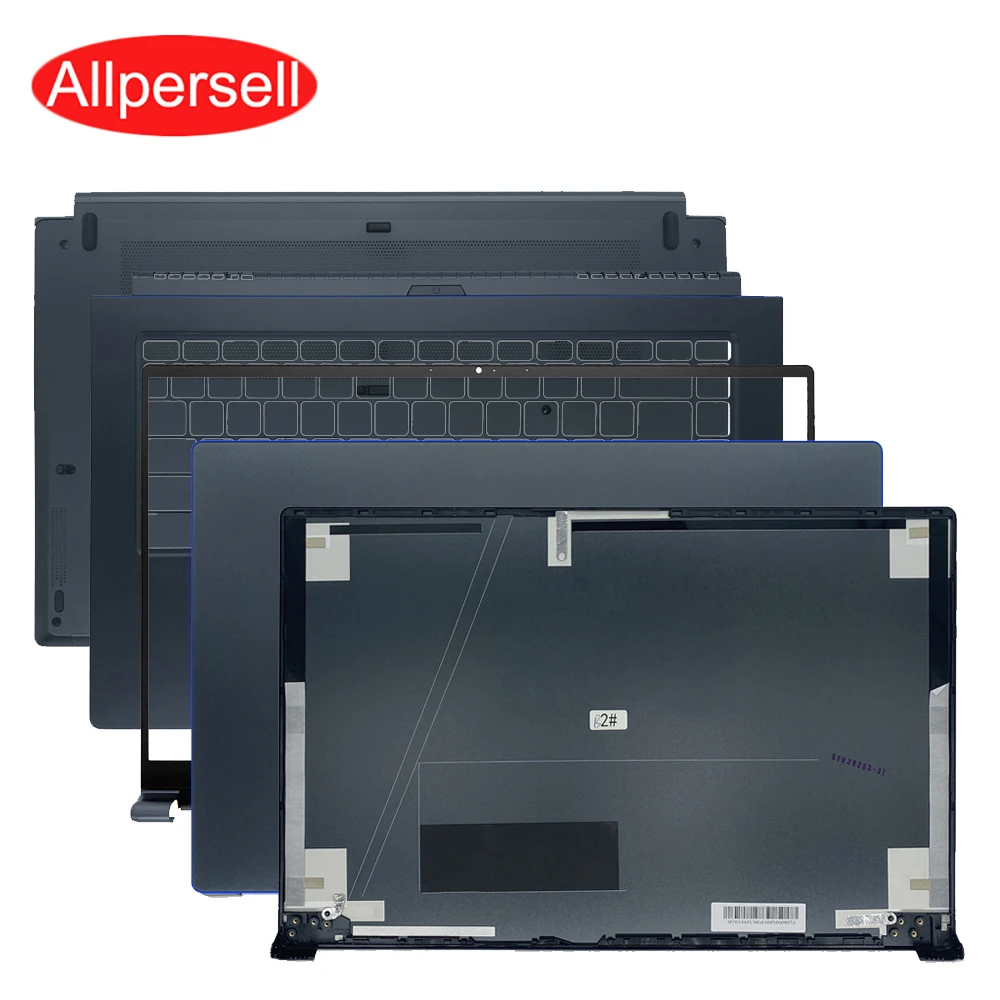 Capa Superior do Portátil para Msi Ps63 Ms16s1 16s2 Volta Escudo Quadro de Tela Palma Resto Inferior Escudo Bezel Dobradiça Superior Inferior Case