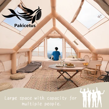 Inflatable camping tent 1