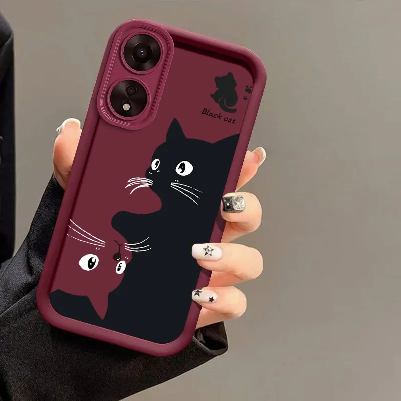 Elegant Taichi Cat Sky Eye Ladder Design Phone Case Cover