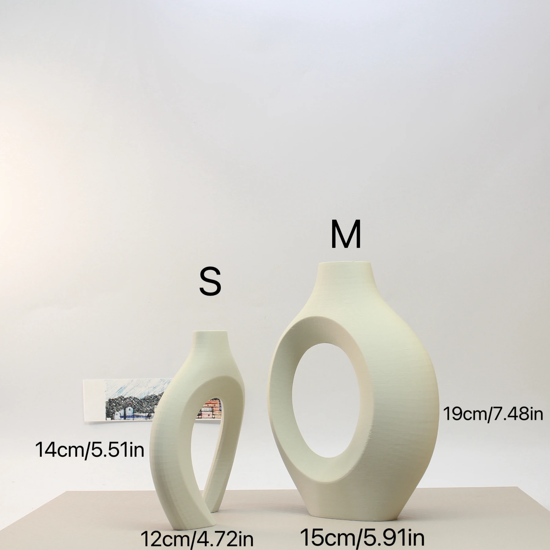 Hugging Couple Decorative Vase Set 6