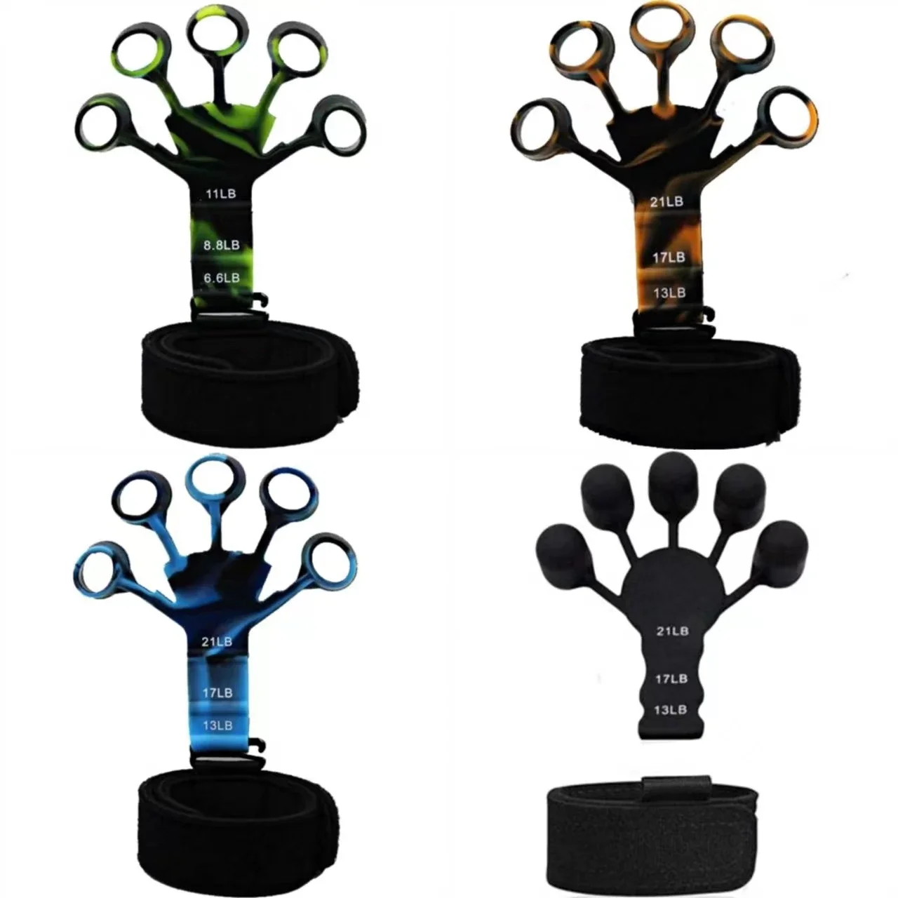 GripsterStrengthenerFingerStretcherTrainerExerciserHandGrip