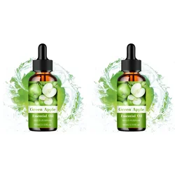 Green Apple Essential Oil - Deep Hydration & Lift for Hair, Face, and Nails