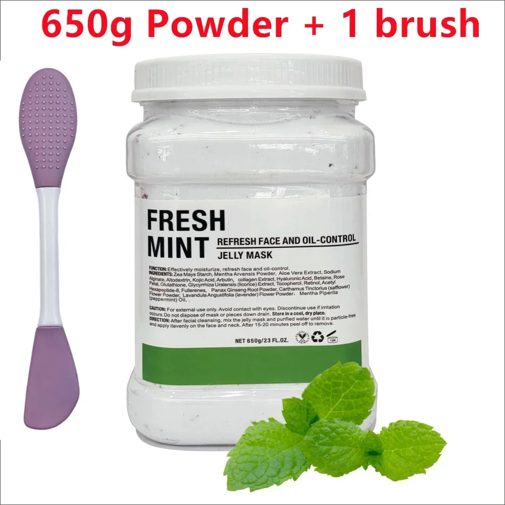 Chamomile & Rose Hyaluronic Hydration Jelly Mask with Silicone Brush - 650g