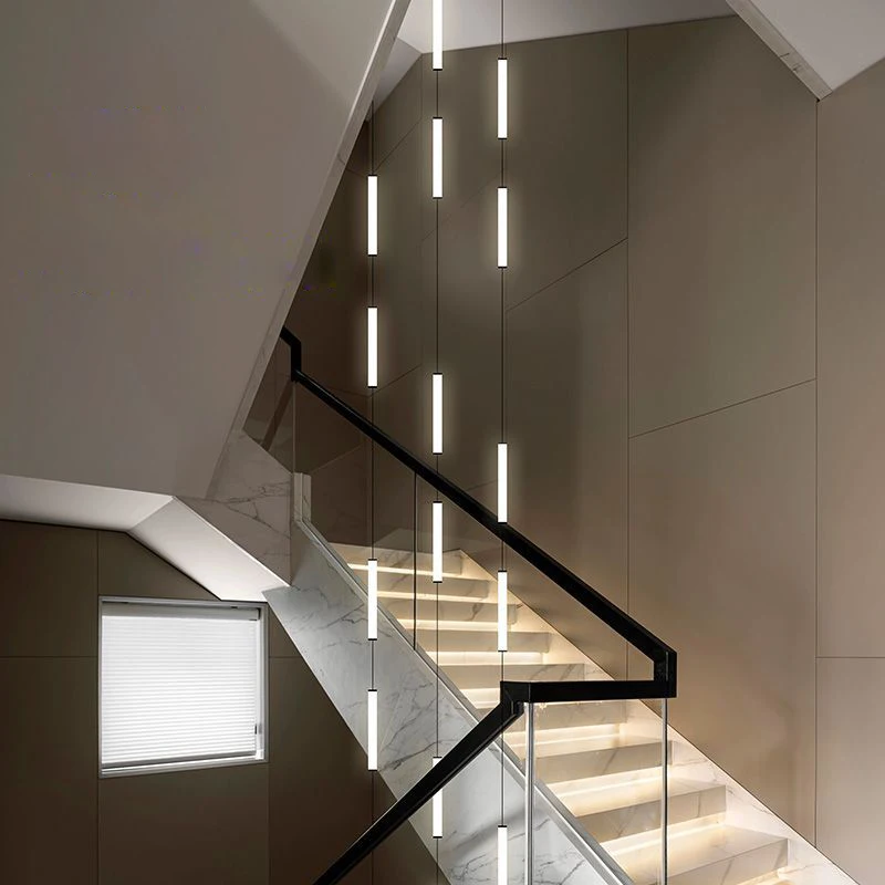 Style minimaliste moderne pendentif LED lumières pour Villa Loft ...