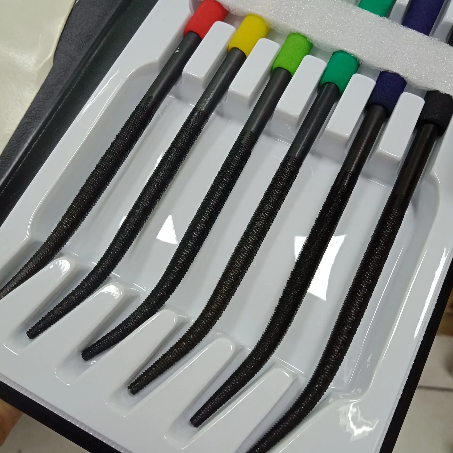 6pcs/SET Original Japan TSUBOSAN Diamold file HRC40-65 Hardness Hardness tester/