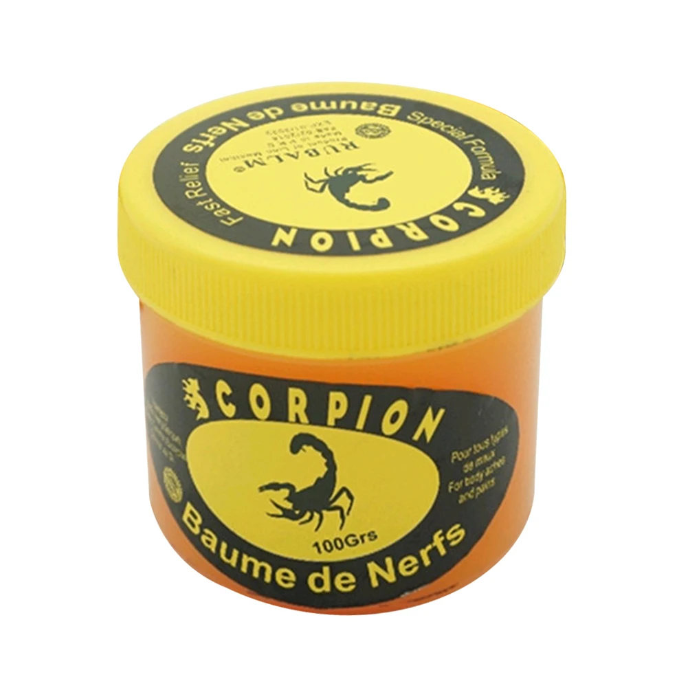 30/60/100ml Ointment Scorpion Peppermint Cream Rheumatism Low Back Pain Sciatica Bruises Cramps And Relieves Muscle Fatigue pain analgesic cream