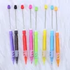 20pcs DIY Beaded Pencil for Students Non Sharpening Pencil 0.5 Non Refilling Beadable Automatic Cute Writing Pencil Wholesale 3