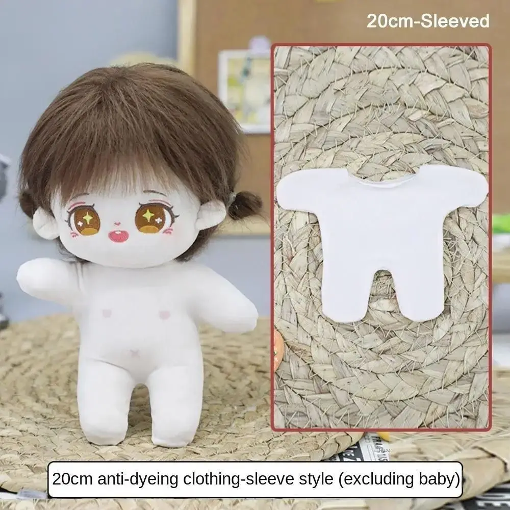 Base Layer Shirt Cotton Doll Anti-staining Cloth Fleshcolor Nude Sleeveless Doll Backing Shirt Sitting Position Standing Posture