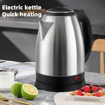 Electric Kettle 2L Hot Water Kettle Stainless Steel Electric Teapot Coffee Tea Beverage Boiler Electric Water Heater 220v/230v 1