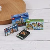 Dollhouse Miniature Building Blocks with mini box  Simulation Model Toy  for barbies ob11 doll house decoration accessories 6