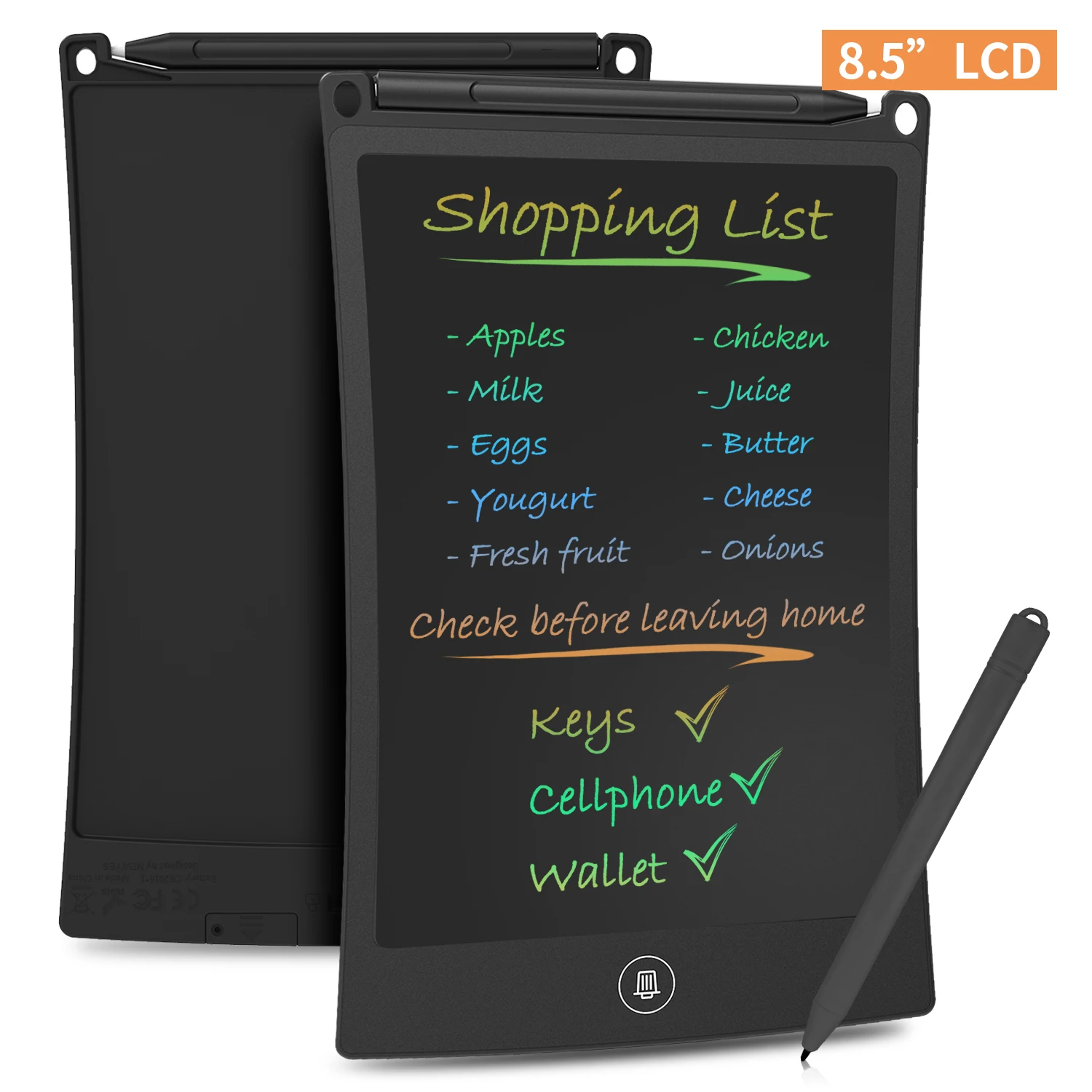 thumbnail image 1 of Tableta de escritura LCD de 8,5 pulgadas, tablero de dibujo Digital electrónico, tablero gráfico de mensajes, tablero de boceto con cerradura de regalo, 1 of 5