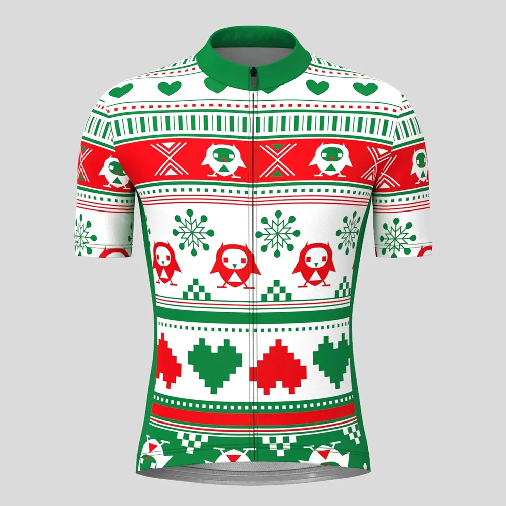 

Уродливый свитер с совами и сердечками, велосипедная Джерси с коротким рукавом, велосипедная рубашка, велосипедная одежда, одежда для горных дорог, дышащая одежда для горных велосипедов