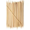 50/200/500Pcs Bamboo Skewers,  12-Inch Wooden Sticks for BBQs, Appetizers, Corn Dog, Fruit, Cocktail - Kitchen & Grill Tools 3