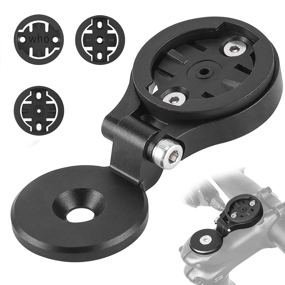 Bicycle Computer Holder Adjustable MTB Road Bike Computer Holder Stopwatch Speedometer Stand For Garmin Bryton Wahoo
