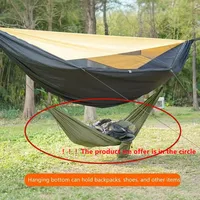 2025 new Outdoor Storage Small Hammocks For Portable Camping Travel Garden Nature Hike Clothes Shoes Equipment Small Hammock 2