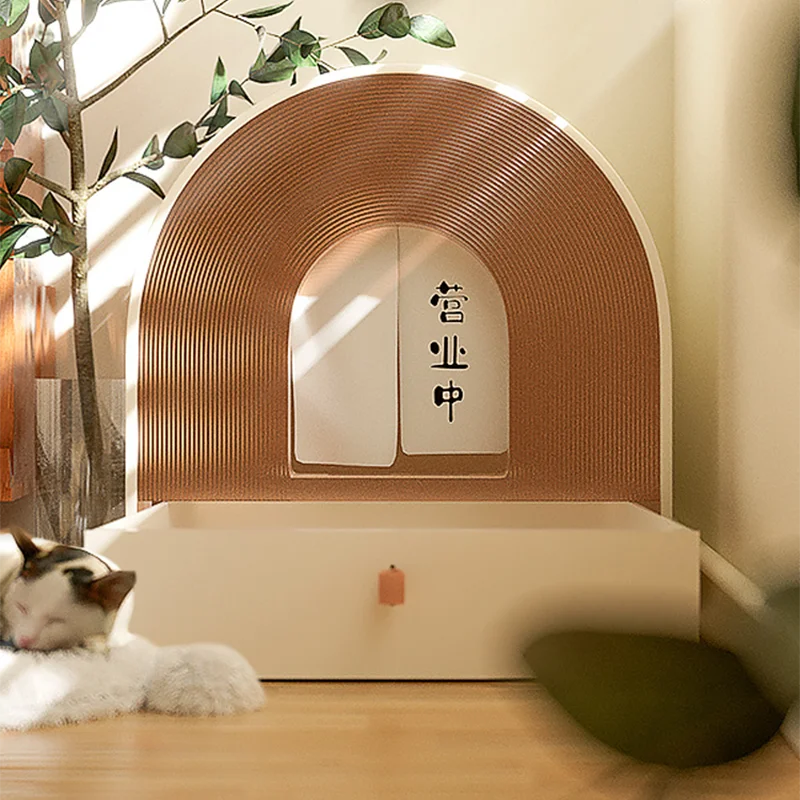 

Bathroom Corner Cat Bedpans Scraper Shovel Sand Enclosure Strainer Cat Bedpans Top Entry Design Kuweta Dla Kota Cat Accessories