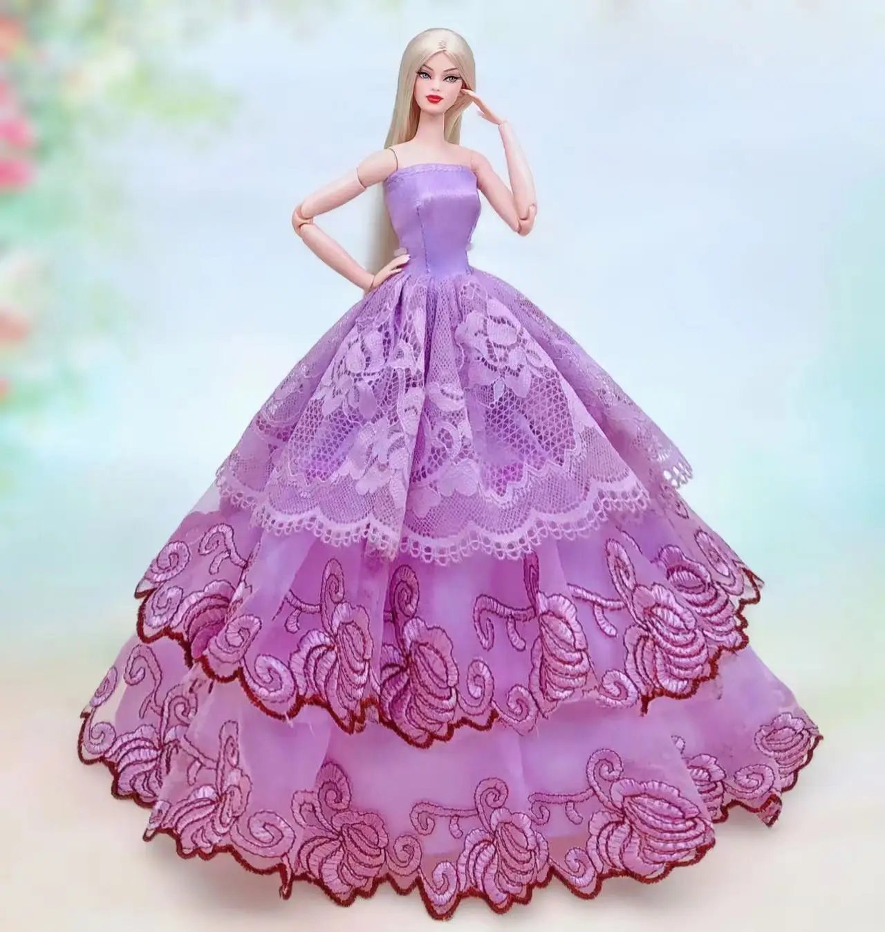 Long Dress for Barbie Barbie Doll Clothes