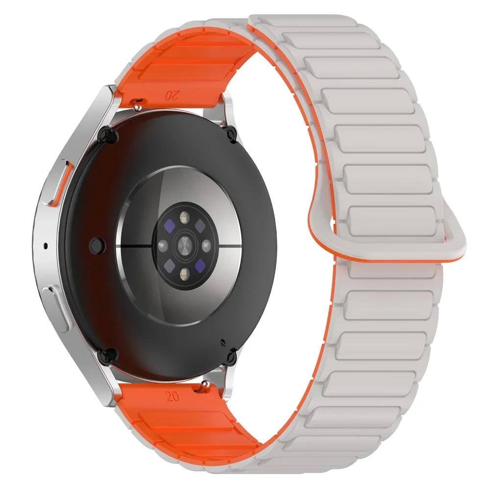 Enhanced Sport Magnetic Loop Band - Premium Silicone Strap, Adjustable Fit Bracelet, Multiple Sizes Available